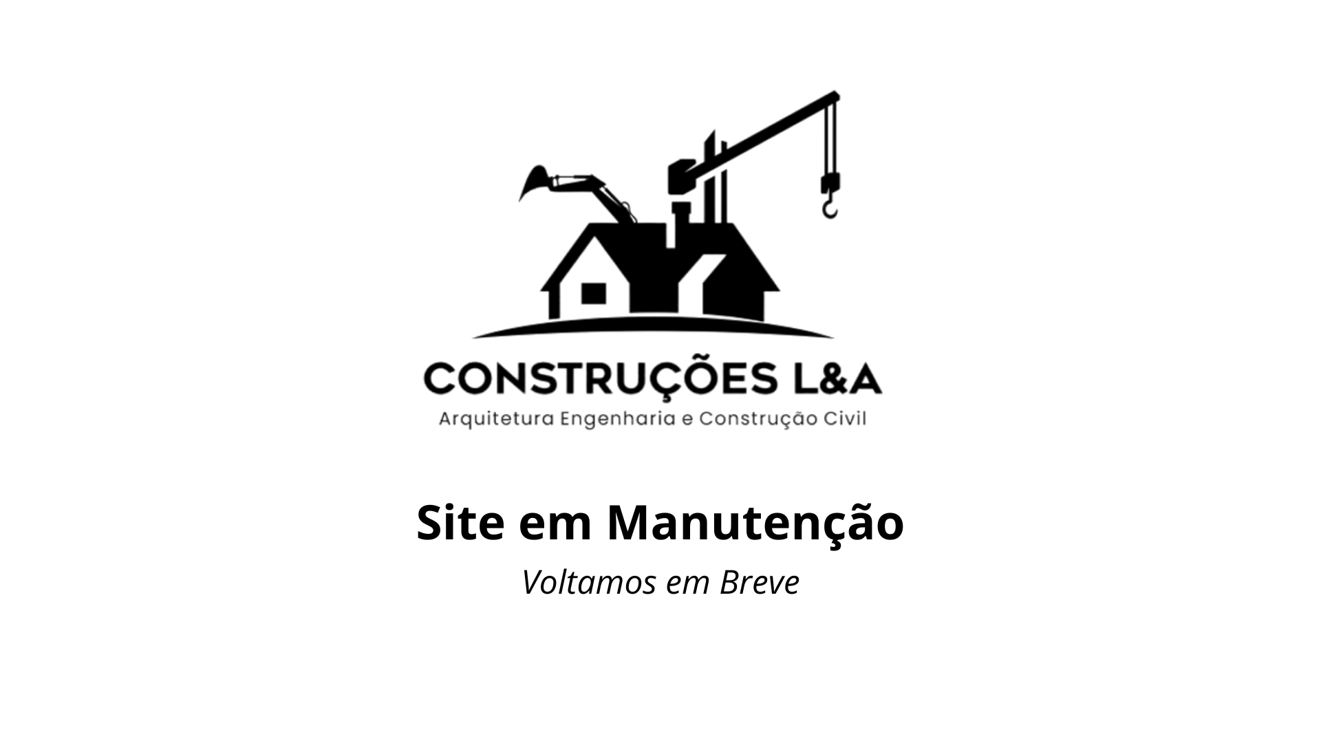 Site em Manutenção